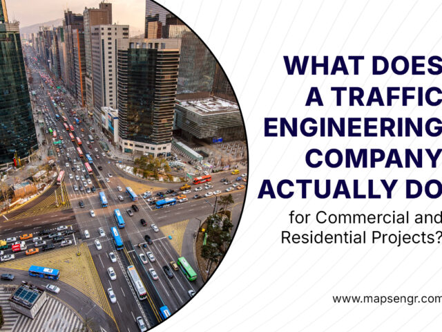 What Does a Traffic Engineering Company Actually Do for Commercial and Residential Projects?